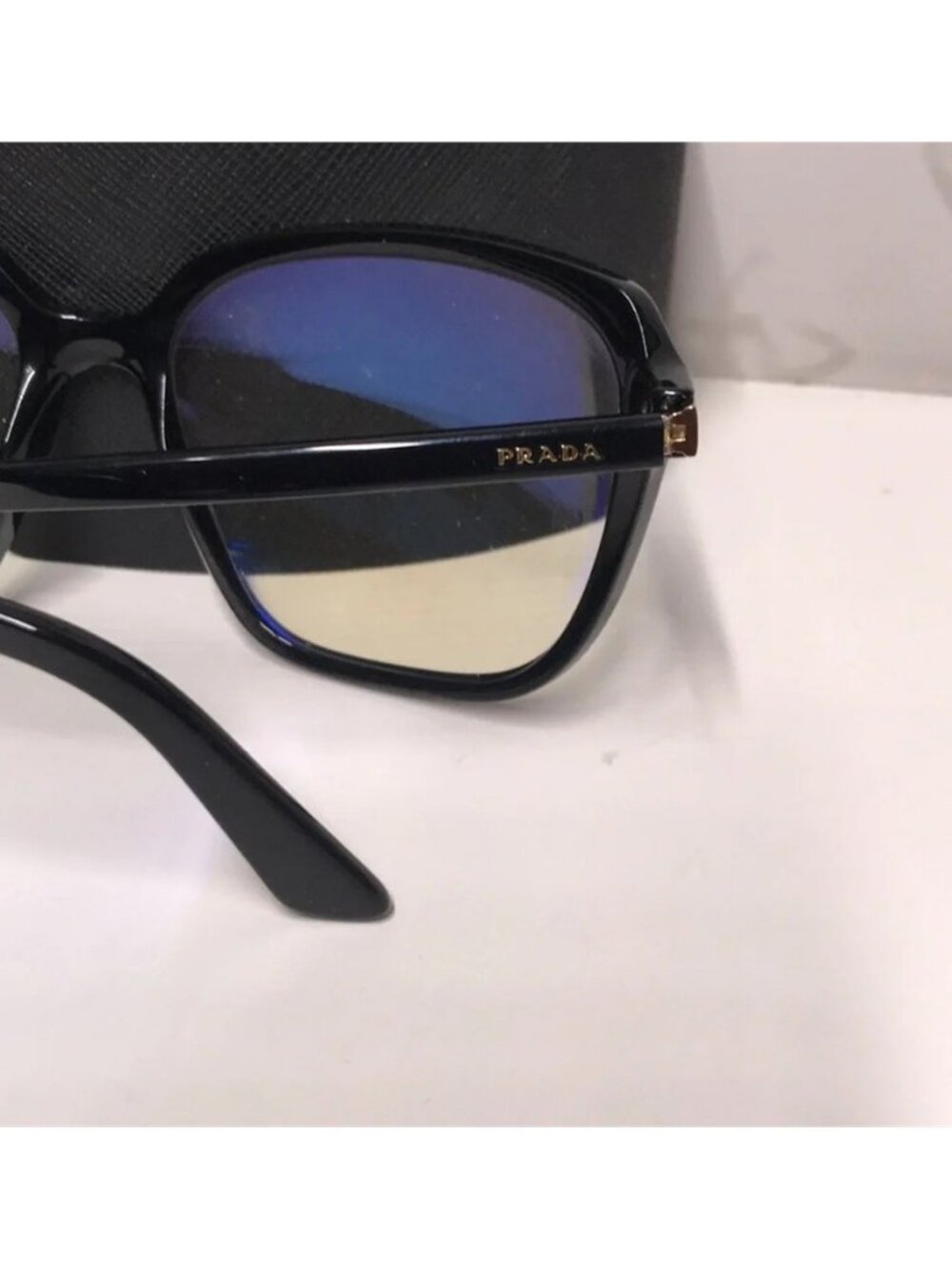 New Authentic Prada SPR 10V 1AB-09H Women’s Fashion Glasses – Black - Picture 12 of 14